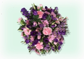 Large Posy   Pink and Purple