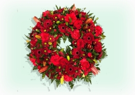 Wreath   Red